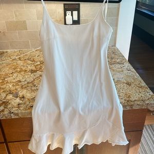 Meshki White Mini Tennis Dress
